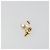 Orecchini VALENTINO Metallo Tonalità Oro Bianco Auth BA14622V - vista 8