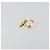 Orecchini VALENTINO Metallo Tonalità Oro Bianco Auth BA14622V - vista 9