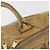 SAINT LAURENT Borsa in pelle vernice Beige Oro 208315 Auth BA14520 D'oro - vista 15