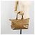 SAINT LAURENT Borsa in pelle vernice Beige Oro 208315 Auth BA14520 D'oro - vista 24