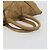 SAINT LAURENT Borsa in pelle vernice Beige Oro 208315 Auth BA14520 D'oro - vista 7