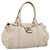 Céline CELINE Handtasche Leder Elfenbein Silber Authentisch BA14651 Roh