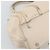 Céline CELINE Handtasche Leder Elfenbein Silber Authentisch BA14651 Roh - Ansicht 13