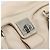 Céline CELINE Handtasche Leder Elfenbein Silber Authentisch BA14651 Roh - Ansicht 14