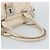 Céline CELINE Handtasche Leder Elfenbein Silber Authentisch BA14651 Roh - Ansicht 7
