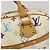 LOUIS VUITTON Borsa Monogram Multicolor Trouville Bianca M92663 Auth BA14564A Bianco - vista 15