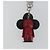 LOUIS VUITTON Bijoux Sac Vivienne Diver Charm metal Black M00748 LV Auth 192470M Nero Rosso - vista 6