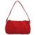 Borsa a tracolla FENDI Mamma Baguette in scamosciato rosso e oro Auth 195245SM D'oro - vista 3