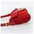 Borsa a tracolla FENDI Mamma Baguette in scamosciato rosso e oro Auth 195245SM D'oro - vista 4