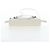 Borsa a Spalla GIVENCHY Voyou in Pelle 2way Bianco Argento Oro Auth 192539V D'oro - vista 11