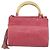 Sac à main FENDI Macaroni en cuir 2way Rose Or Auth 195263 Doré - vue 2