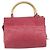 Sac à main FENDI Macaroni en cuir 2way Rose Or Auth 195263 Doré - vue 3