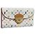 LOUIS VUITTON Portafoglio Long Eugenie M60053 Multicolor LV Auth 194960A Bianco