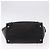 Céline CELINE Luggage Mini shopper Handtasche aus Kalbsleder Schwarz Silber Auth 194754V - Ansicht 9