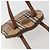 Borsa a Spalla Burberrys Nova Check in Tela Beige Marrone Auth 194078A - vista 6