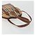 Borsa a Spalla Burberrys Nova Check in Tela Beige Marrone Auth 194078A - vista 7