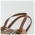 Borsa a Spalla Burberrys Nova Check in Tela Beige Marrone Auth 194078A - vista 8