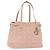 Borsa Christian Dior Canage in Tela Rosa Gold Tone Auth 194165
