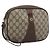 Clutch GUCCI GG Supreme Web Sherry Line in PVC Beige 156 01 034 Auth ka5569