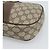 Clutch GUCCI GG Supreme Web Sherry Line in PVC Beige 156 01 034 Auth ka5569 - vista 10