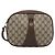 Clutch GUCCI GG Supreme Web Sherry Line in PVC Beige 156 01 034 Auth ka5569 - vista 2