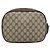 Clutch GUCCI GG Supreme Web Sherry Line in PVC Beige 156 01 034 Auth ka5569 - vista 3