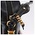 Borsa a Spalla LOEWE in Pelle Nera e Oro Auth bs36681 Nero D'oro - vista 10