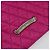 Cartera larga acolchada Chrome Hearts Wave 4 3-Snap de cuero rosa Auth 193426SM Plata - vista 12