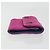 Cartera larga acolchada Chrome Hearts Wave 4 3-Snap de cuero rosa Auth 193426SM Plata - vista 4