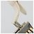 Borsa a Spalla LOEWE in Pelle Bianca Argento Auth 193364 Bianco - vista 10