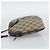 Borsa GUCCI GG Supreme Web Sherry Line PVC Beige Oro 904 02 647 Auth 193581 D'oro - vista 4
