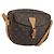 LOUIS VUITTON Monogram Jeune Fille MM Schultertasche M51226 LV Auth 195296 Monogramm