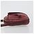 Borsa a Spalla LOEWE Anagram in Pelle Bordeaux Oro Auth 192544 D'oro Bordò - vista 4