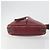 Borsa a Spalla LOEWE Anagram in Pelle Bordeaux Oro Auth 192544 D'oro Bordò - vista 5