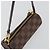 LOUIS VUITTON Damier Ebene Papillon Pouch LV Auth 193410V - vista 6
