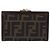 FENDI Zucca Canvas Bifold Wallet Black Brown Auth bs36409 - view 3