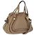 Chloé Borsa a Spalla Chloe Mercy in Pelle 2way Beige Gold Auth bs36433 D'oro