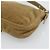 Borsa a tracolla FENDI Mamma Baguette in velluto a coste beige argento Auth 193421V - vista 12