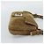 Borsa a tracolla FENDI Mamma Baguette in velluto a coste beige argento Auth 193421V - vista 5