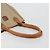 Céline Bolsa Tote CELINE Macadam Canvas PVC Bege Ouro Auth 193577 Dourado - vista 7