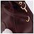 Borsa a Spalla CARTIER Must Line Pelle Bordeaux Oro Auth 194109A D'oro Bordò - vista 14
