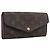 LOUIS VUITTON Monogram Portefeuille Sarah Long Wallet Pink M60531 Auth BA14731 Rosa Monogramma