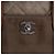 CHANEL Matelasse Chain Hand Bag Leather 2way Brown Silver CC Auth bs36367 Marrone Argento - vista 18