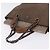 CHANEL Matelasse Chain Hand Bag Leather 2way Brown Silver CC Auth bs36367 Marrone Argento - vista 7