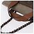 CHANEL Matelasse Chain Hand Bag Leather 2way Brown Silver CC Auth bs36367 Marrone Argento - vista 8