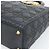Borsa Christian Dior Lady Dior Canage in pelle di agnello nera e oro Auth 194778V Nero D'oro - vista 10