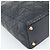 Borsa Christian Dior Lady Dior Canage in pelle di agnello nera e oro Auth 194778V Nero D'oro - vista 11