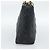 Borsa Christian Dior Lady Dior Canage in pelle di agnello nera e oro Auth 194778V Nero D'oro - vista 4