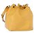 Bolsa de Ombro LOUIS VUITTON Epi Petit Noe Tassili Yellow M44109 LV Auth ka5491