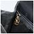Borsa a tracolla Salvatore Ferragamo Gancini in pelle nera e oro Auth 194666 Nero D'oro - vista 21